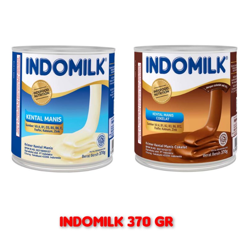 Jual Susu Kaleng Indomilk Eenak Susu Kental Manis 370 Gram Indonesia