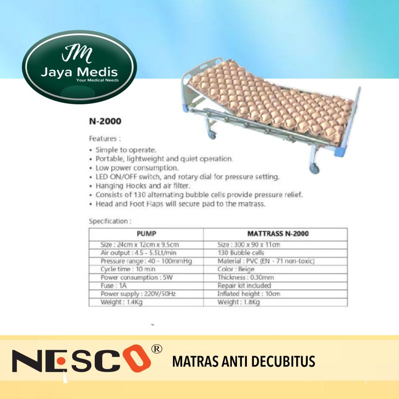 Matras Anti Decubitus - Nesco N-2000