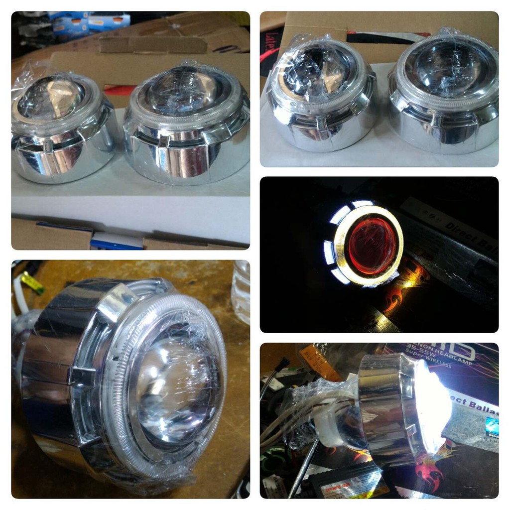 XENON HID PROJECTOR ANGEL EYES ( Proyektor Aes ) Universal