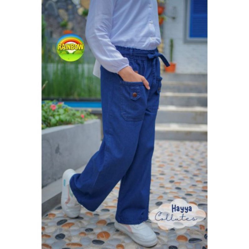 Afsheenastore Celana Kulot Hayya Cloote By Rainbow 10-14T