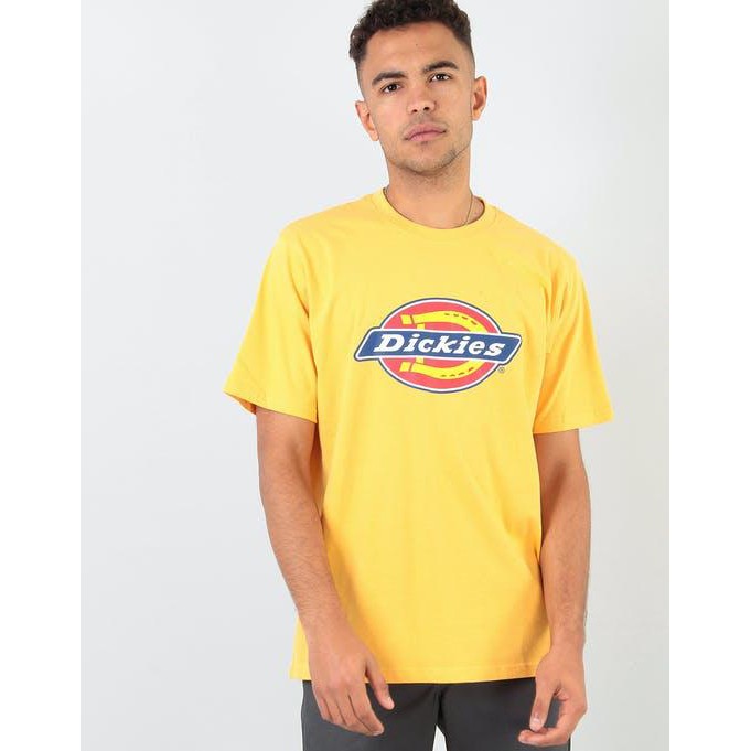 Dickies Kaos Pria 100% Original (Kuning)
