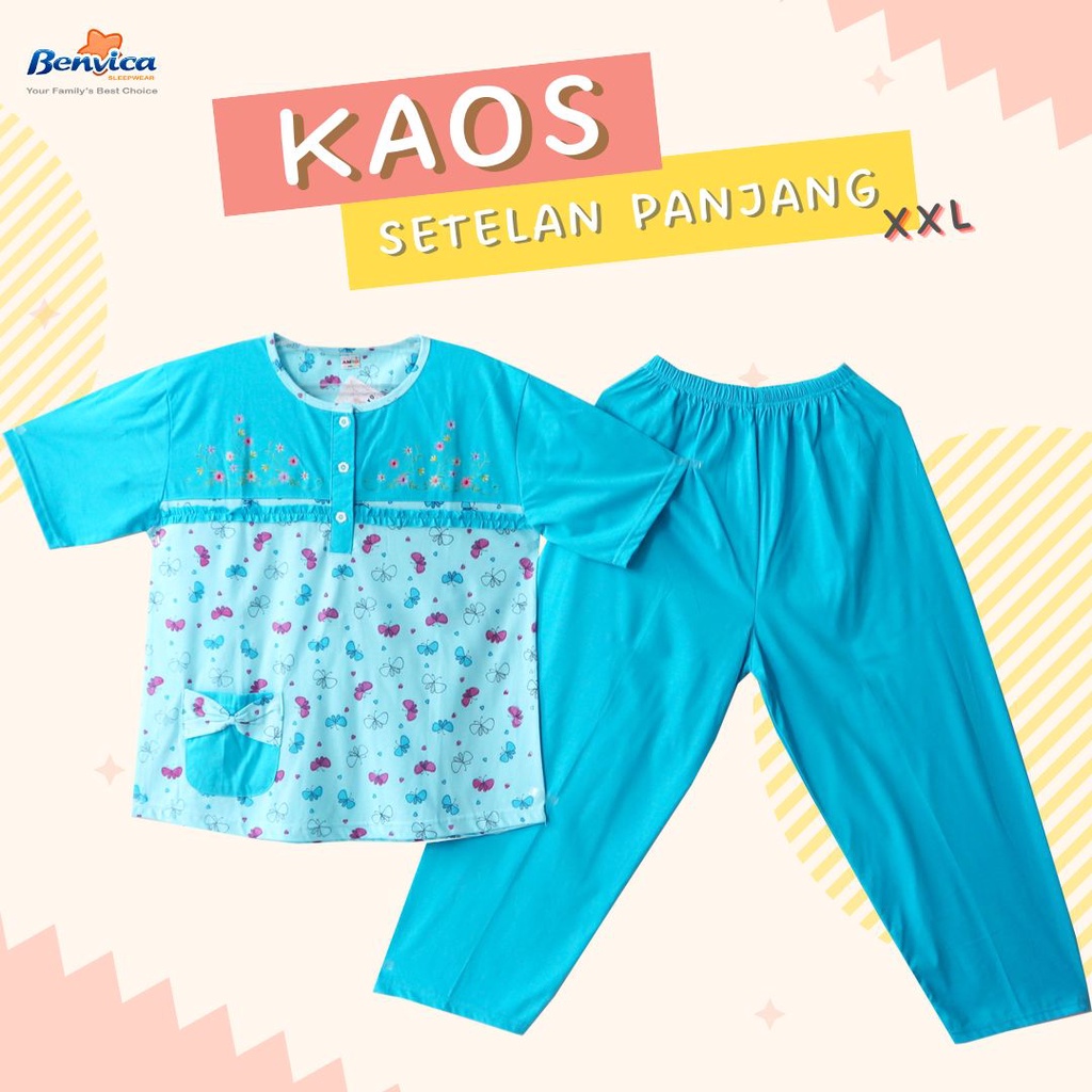 BAJU TIDUR CELANA PANJANG XXL AMR - A