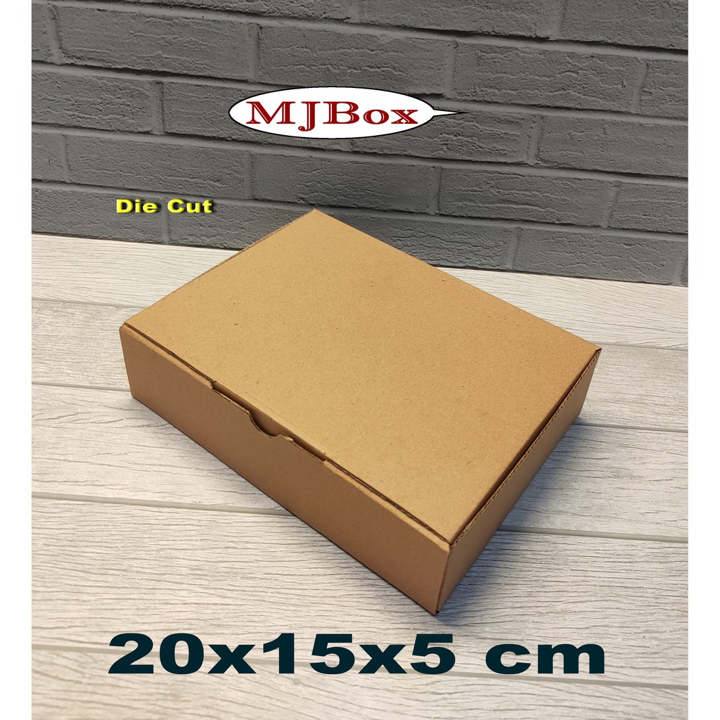 Kardus 20 x 15 x  5  cm.........Die Cut  ( untuk pembelian di atas 10 pcs harga lebih murah )-1