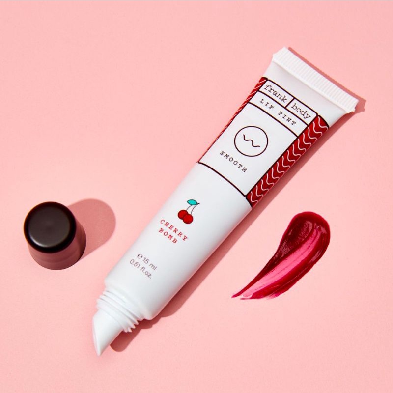 ORIGINAL FRANK BODY CHERRY BOMB LIP TINT isi 15ml (FULL SIZE)