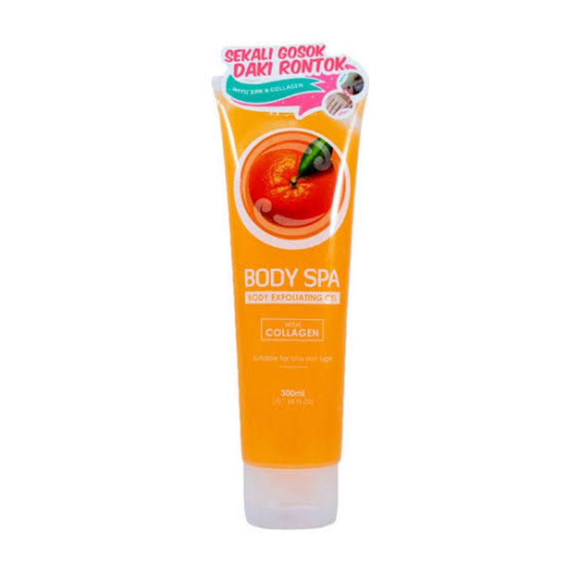 Hanasui Body SPA Orange 300 ml / Scrub Hanasui