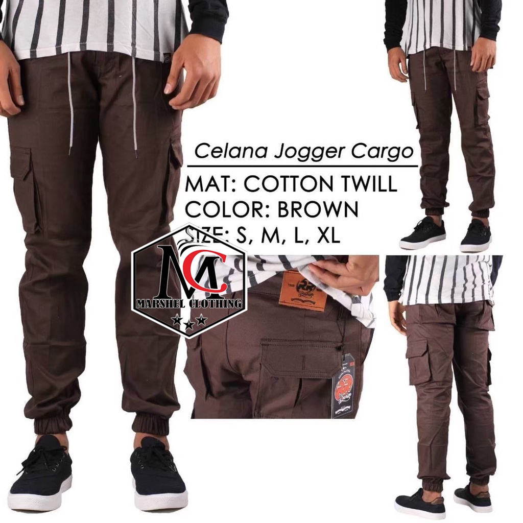 RCL - CELANA JOGER MODEL CARGO PRIA ORIGINAL JOGGER SWEAT PANTS COWOK PREMIUM