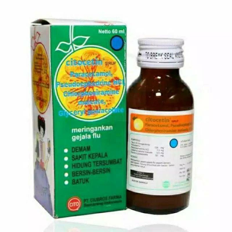 Citocetin Sirup 60 ml