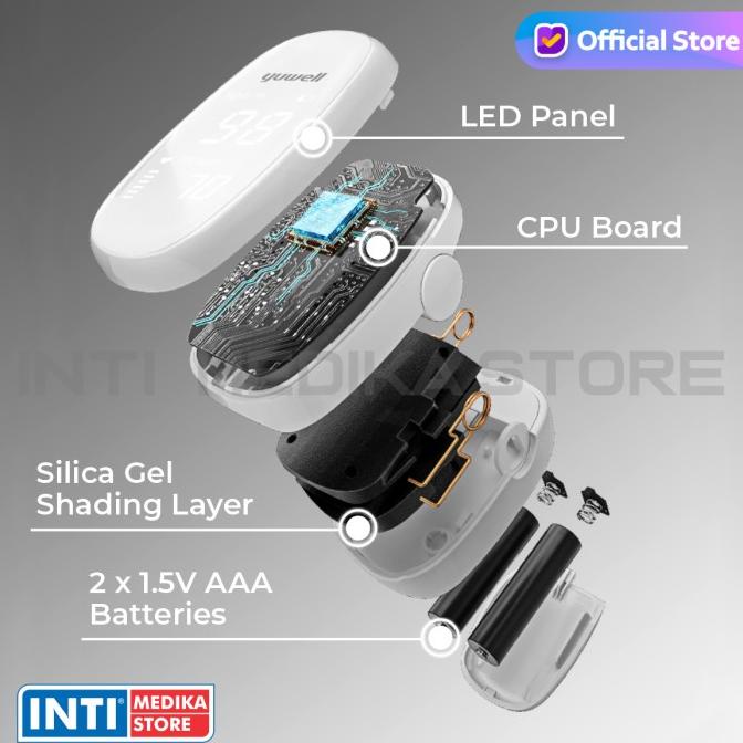 HARGA TERBAIK YUWELL - Pulse Oxymeter YX102 | Alat Saturasi Oksigen | Pulse Oximeter
