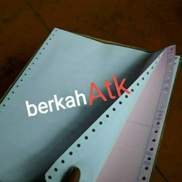 

Kertas continuous from Kertas komputer NCR 2 ply PRS atau bagi 2