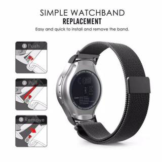 Milanese Loop Magnet Strap Band samsung galaxy watch 42mm ACTIVE