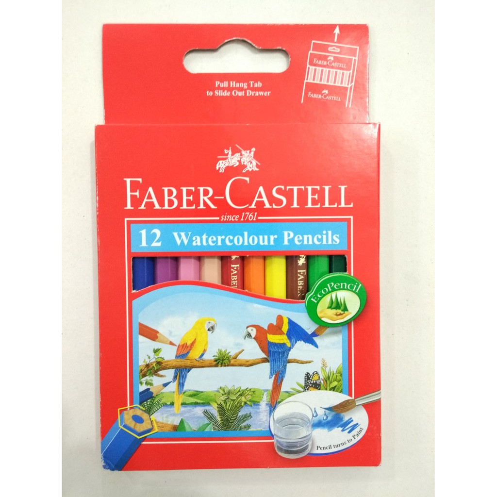 

Faber-Castell Watercolour Pencils Parrot 12 S