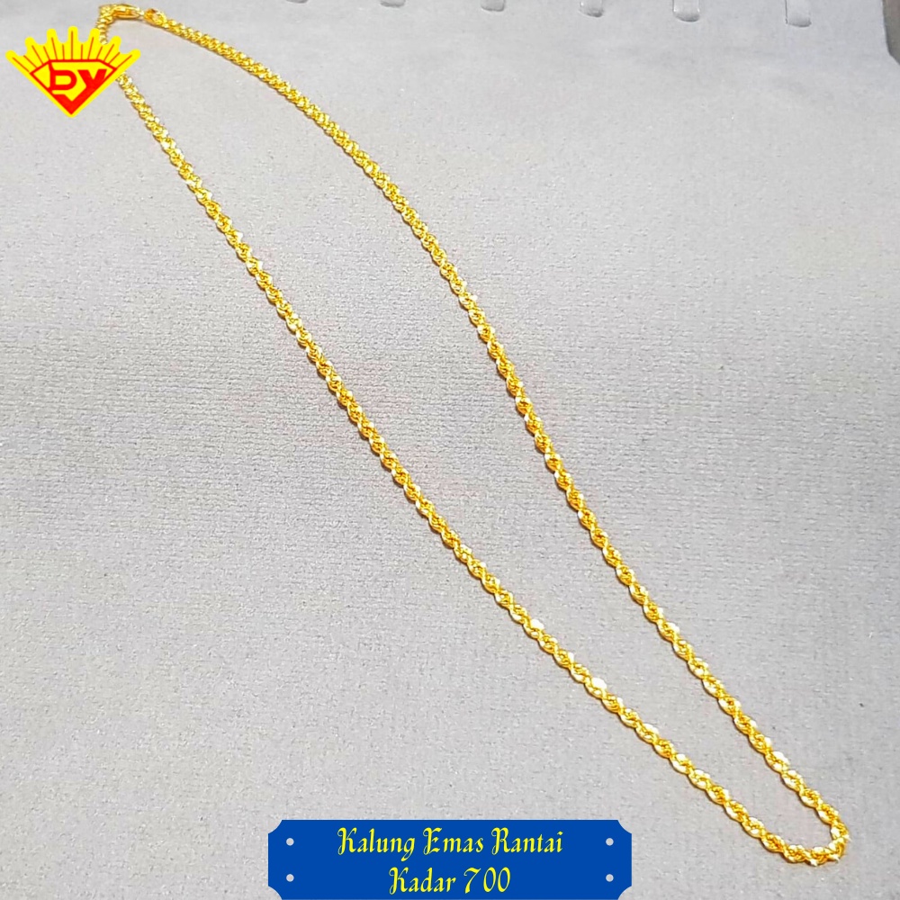 Kalung Emas Rantai Kadar Emas 700