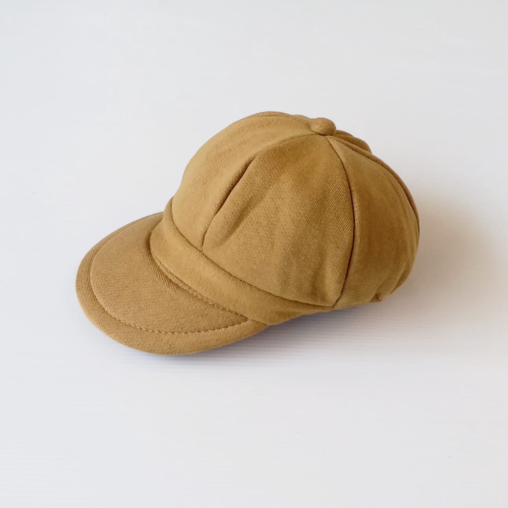 ho TOPI APOLLO ANAK Topi Anak Lucu Model Apollo Usia 1 Sampai 3 Tahun Kualitas Terbaik PART2-BROWN TORTILA