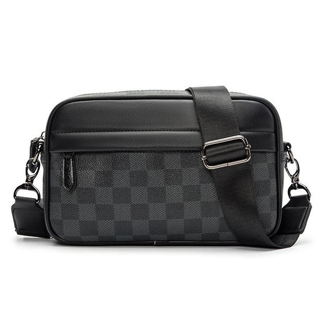 LV008 tas pria / tas selempang Kulit / slingbag cowok