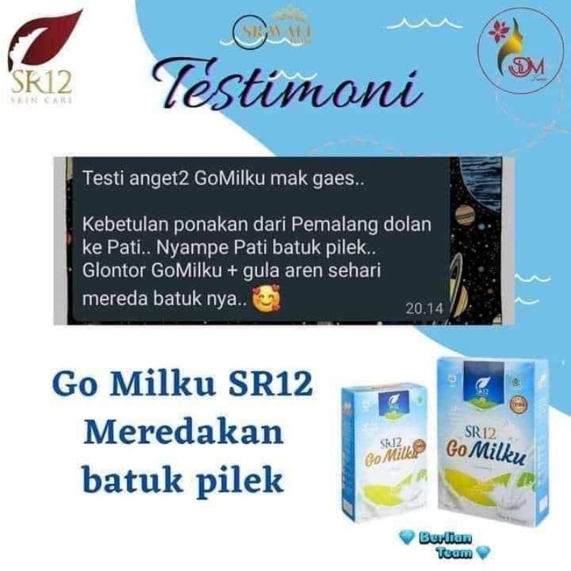 

Susu Gomilku SR12 200gr Original