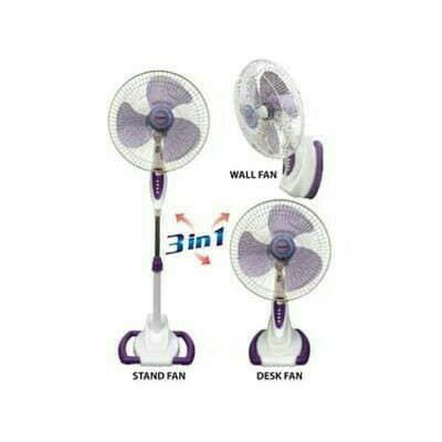kipas angin cosmos 3in1.16". berdiri.dinding.meja.wadesta.1 kipas.3 fungsi.