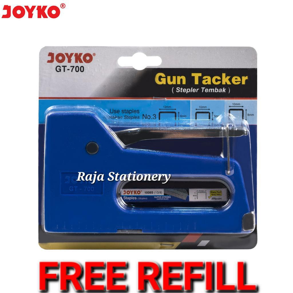 

Joyko Tacker Stapler Tembak Stepler Tembak Staples Steples Hekter Alat Klip No3 Tukang Kayu GT7