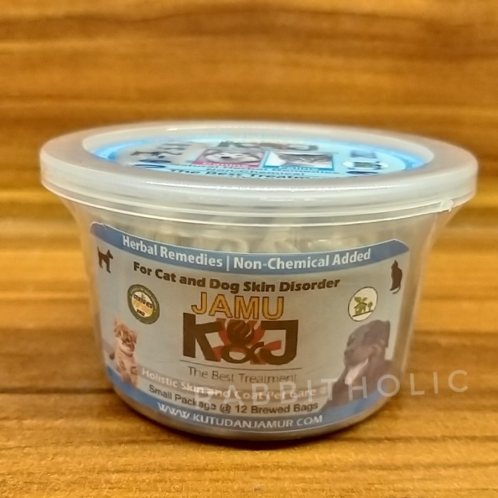 Obat Jamu KNJ anti Kutu dan Jamur anjing kucing