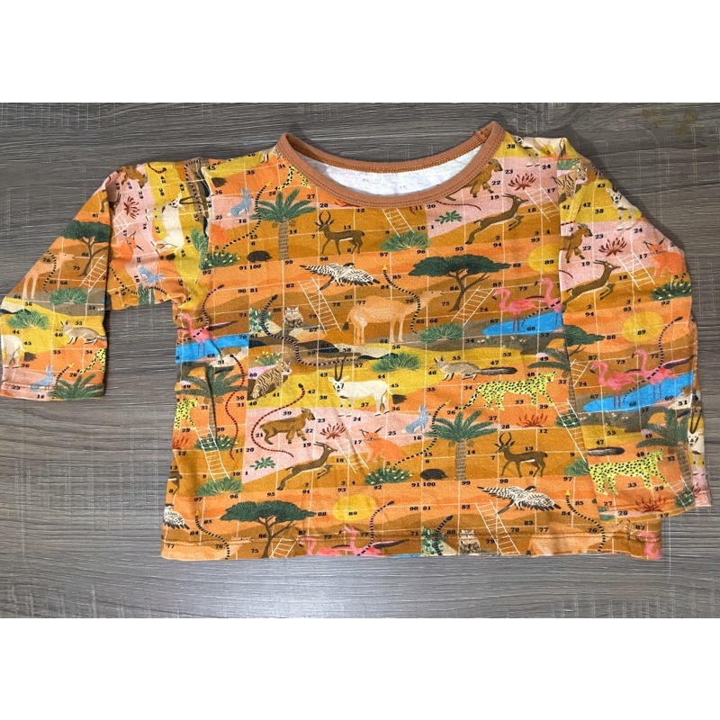 preloved - little palmerhaus x ayang cempaka printed tee long