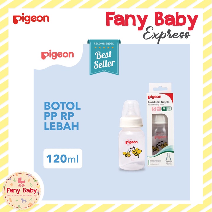 PIGEON BOTOL SUSU PP RP STANDARD 120ML ISI 1PCS