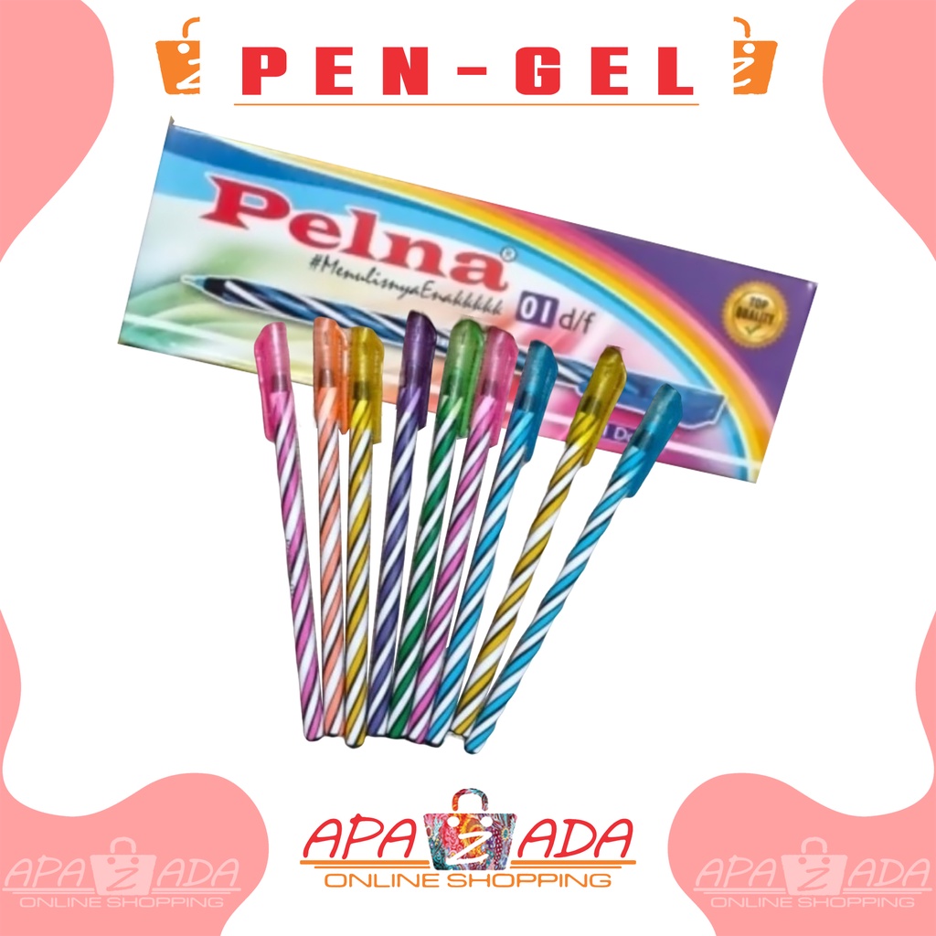 

Apazada - Pulpen Pelna [1 Pack] / Pen Ulir / Pen Lilin Murah Berkualitas Bisa Cod
