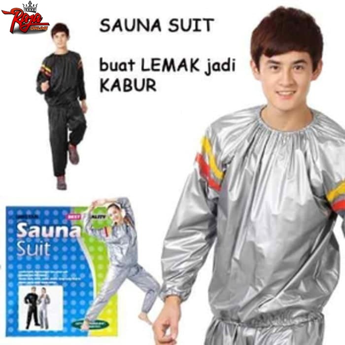 Baju Sauna/Sauna Suit/Jaket Sauna Suit Unistar