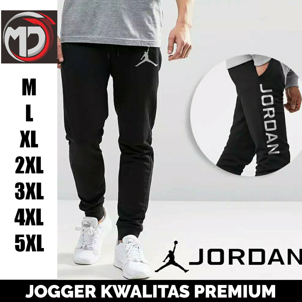 Celana Jogger Pria Sport Training Casual Jogger Plain ...