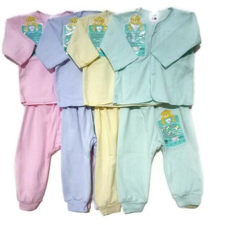  paket  hemat baju  bayi  newborn  libby  polos warna Shopee 