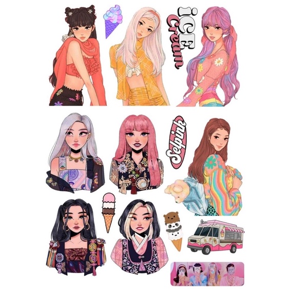 

Sticker Aesthetic Black Pink MCT Harry Style | Sticker Laptop | Sticker Tumblr HP | Mini Sticker Tumblr | Sticker Lucu | Sticker Diary (Bisa COD)