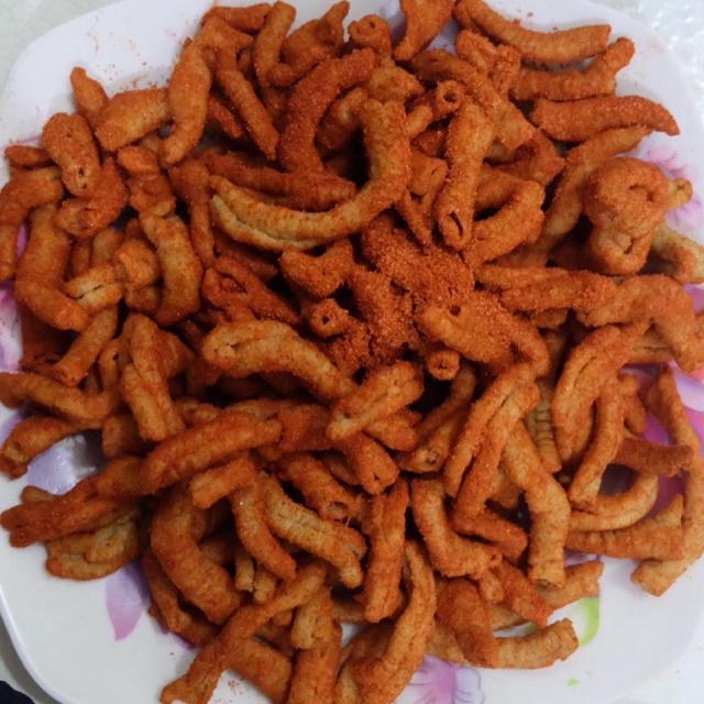 

Keripik Usus Ayam Balado Pedas Balado Kripik Crispy Cemilan Viral Homemade 250Gram