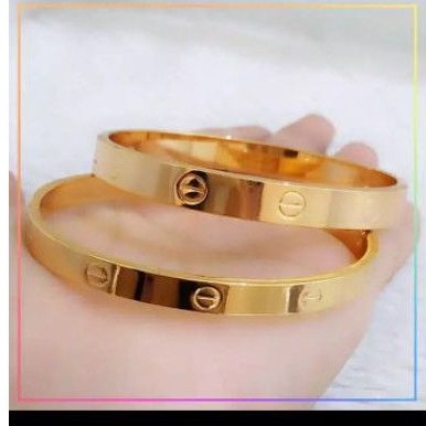 gelang Cartier lapis emas 24k