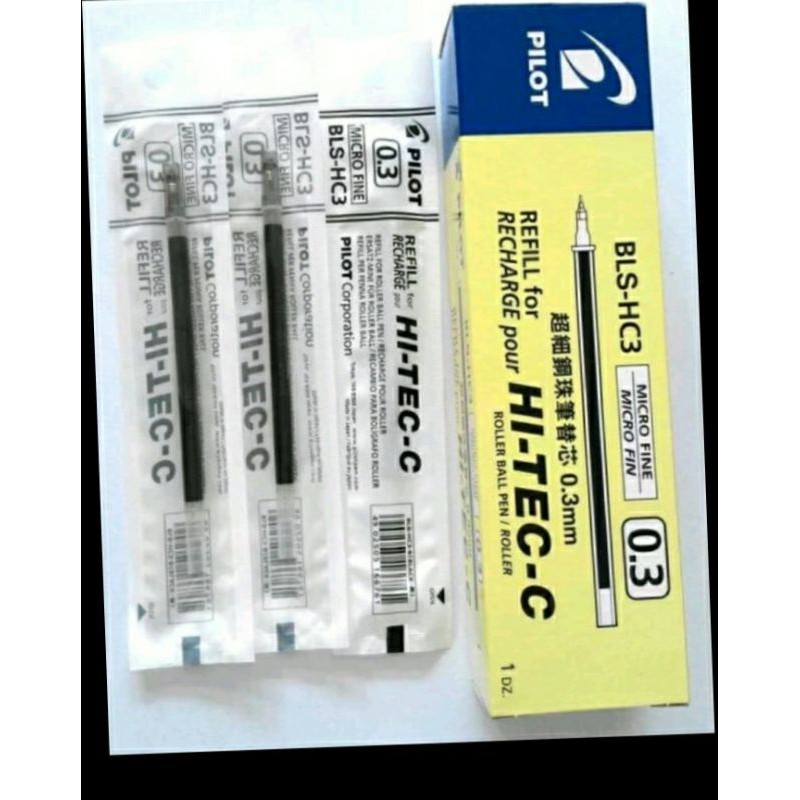 

ISI ULANG REFILL HITEC 0.3 PILOT PULPEN MAKNA SANTRI