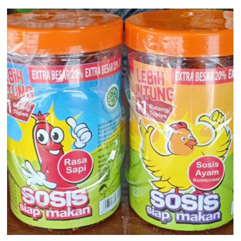 

Sosis So Nice 525gr isi 24+1pcs