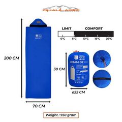 DH SLEEPING BAG DREAMOZ 500 NEW