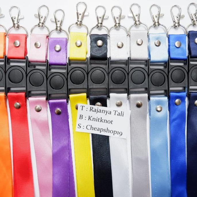 

Cuci Gudang Awal Tahun Tali ID Card/Tali Lanyard 2cm dengan Stopper - Putih Diskon