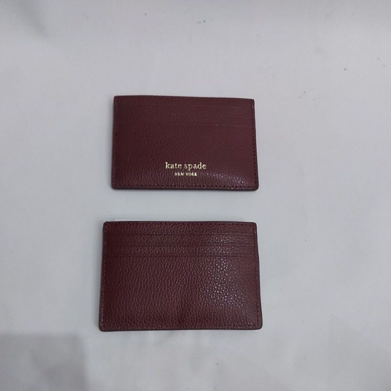 KS CARD HOLDER SMALL SLIM CHERRYWOOD