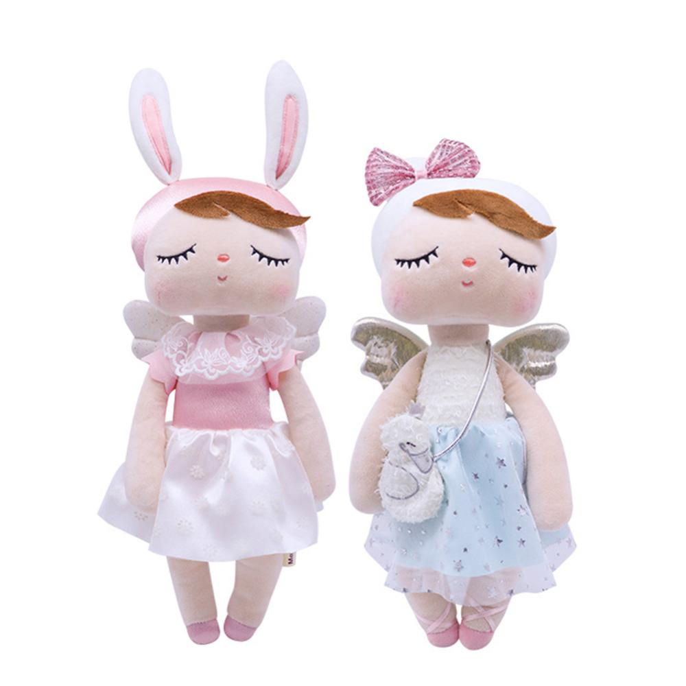 Timekey Metoo G6O5 Mainan Boneka Stuffed Plush Kelinci Angela Lucu Untuk Hadiah Natalulang Tahun Anak Perempuan