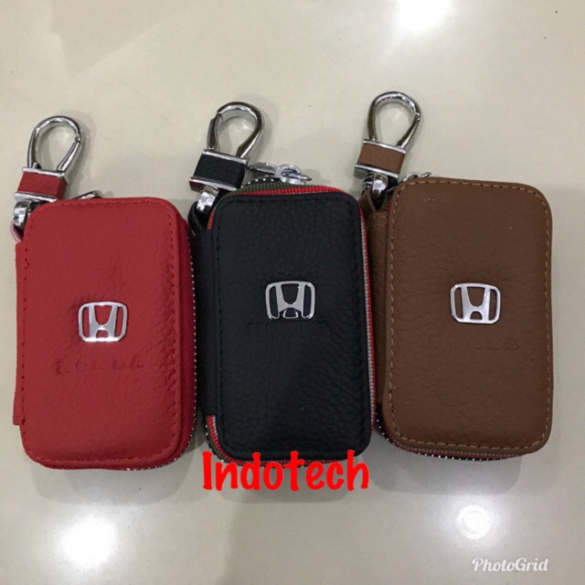 Dompet STNK Kulit Mobil Honda / Dompet Kunci / Gantungan Kunci