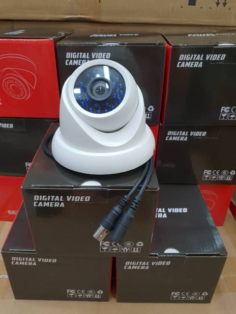 Promo paket cctv 4ch 2kamera 2mp 1080p full hd komplit dengan hdd 320gb murah