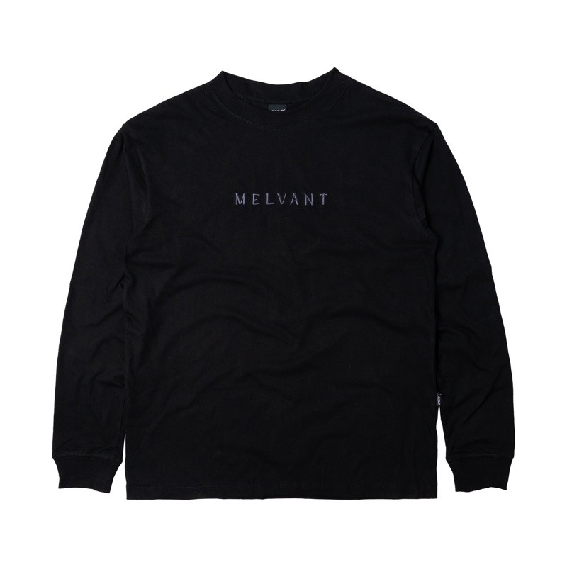 MLTS ABRAHAM BLACK - MELVANT LONGSLEEVE TSHIRT