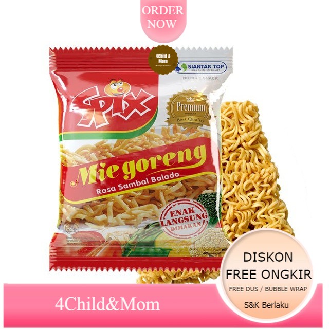 

Spix Mie Goreng Snack Cemilan Makanan Ringan 320gr