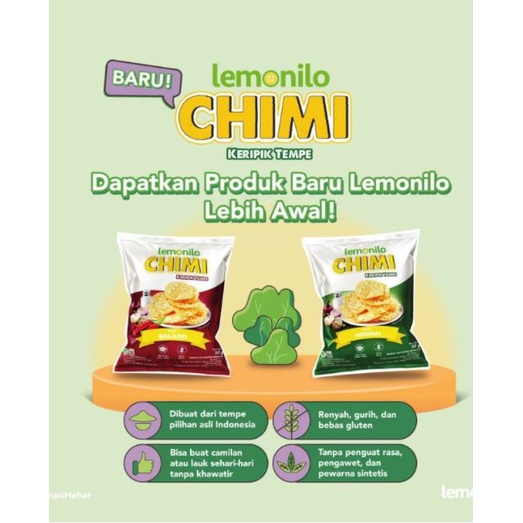 LEMONILO CHIMI UBI KERIPIK 40GR | SNACK CEMILAN DIET SEHAT