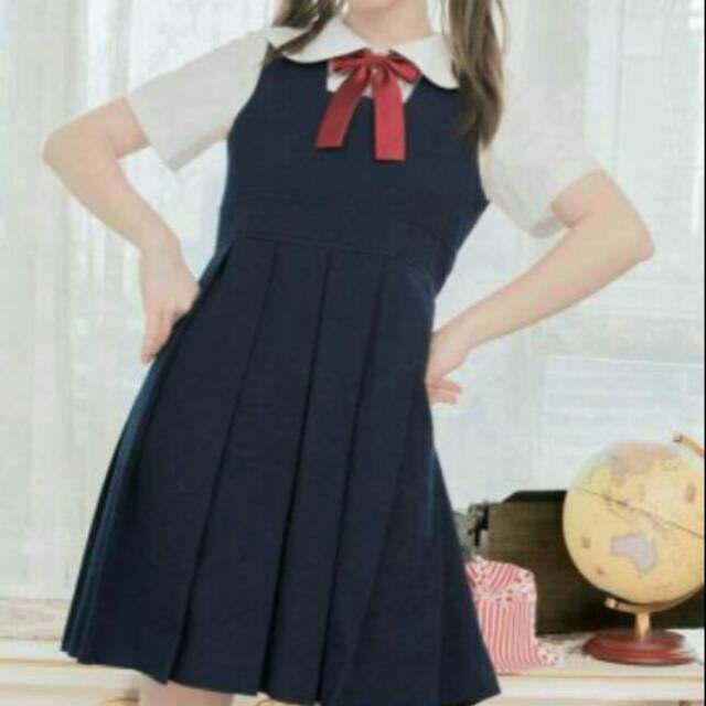 Inner dan Outer Seifuku dress By KYUKYU (Ky034) High Quality REAL PIC-Japan Korean uniform cosplay