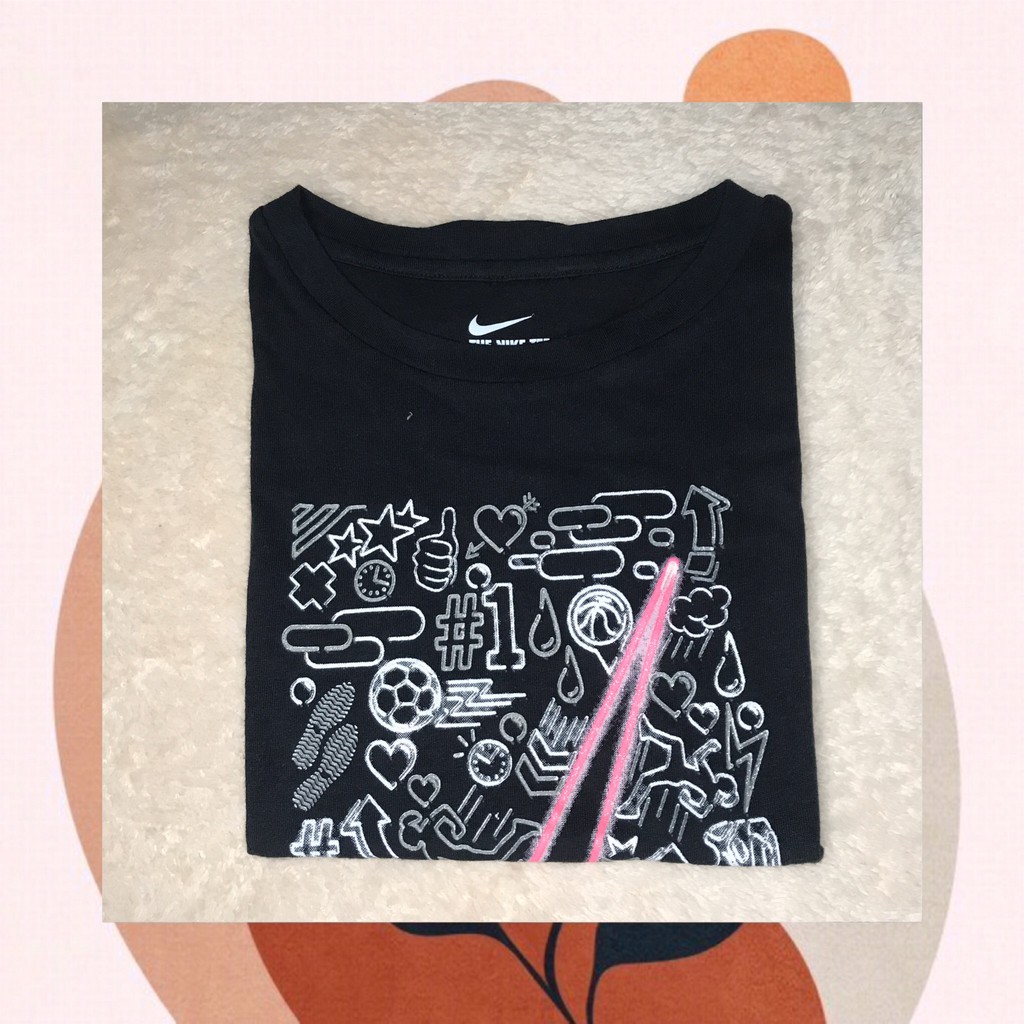 Kaos anak nike 100% original 3-6 tahun