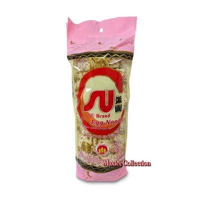 

Su Brand Mie Telor / Mie Telor Gandum / Mie Kriting Bulat
