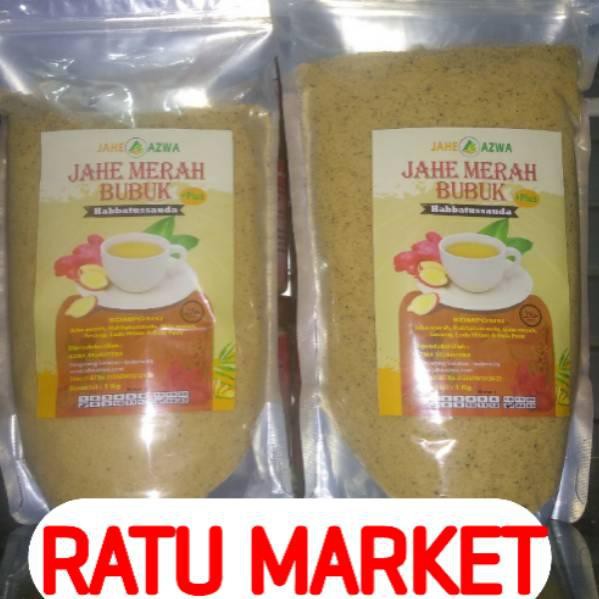 

[Produk R3ady] JAHE MERAH AZWA PLUS HABBATUSSAUDA 1000 gram / JAHE MERAH BUBUK INSTAN.terupdate> tJ5