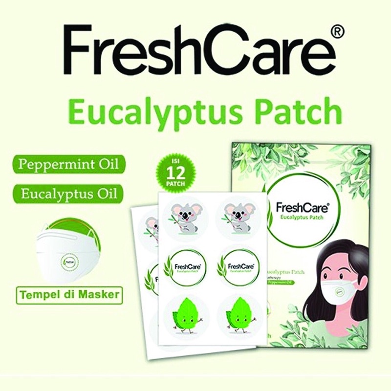 Freshcare Eucalyptus Patch isi 12 Patch Fresh Care