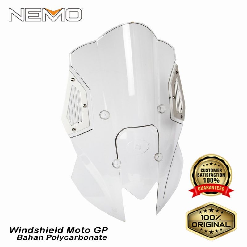 Windshield Nemo Tameng Visor Depan NMAX New type model GP list pinggir carbon NMAX 2020 and All new