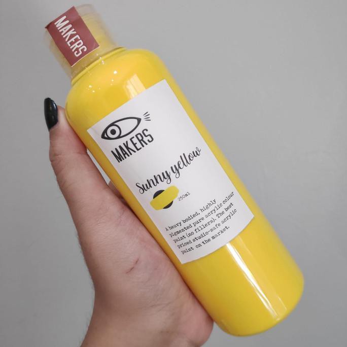 

Ready! Sunny Yellow Acrylic Paint 250Ml Termurah