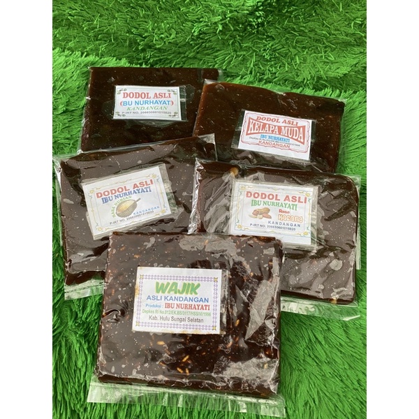 

Dodol & Wajik Asli Kandangan Produksi “IBU NURHAYATI” (150gr)